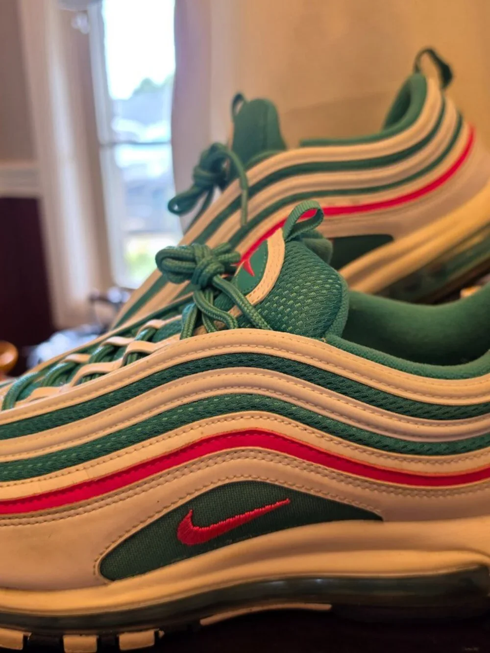 Nike Air Max 97 South Beach 921826-102 Teal Pink White Men's Athletic Sneaker 12